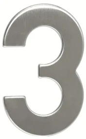 Domové číslo "3", RN.95L, nerez