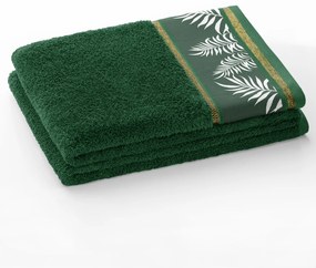 Bavlnený uterák AmeliaHome Pavos zelený