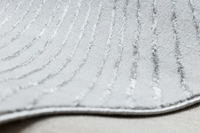 Koberec BLISS Z206AZ256 svetlosivý/sivý - Čiary, moderný, štrukturálny