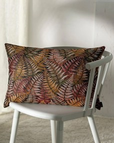 Karin - jednoduchá obliečka, 60x40cm farba produktu bordová látka zapletaná, vzorované
