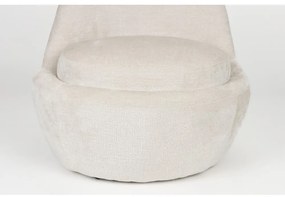 Krémové kreslo Nash – White Label