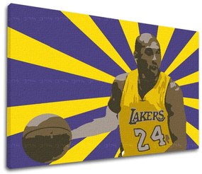 Ručne maľovaný POP Art obraz Koby Bryant | rôzne rozmery
