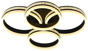 LED stmievateľný prísadený luster LED/150W/230V 3000-6500K + diaľkové ovládanie