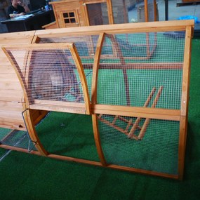 Drevený kurník KENNIVA SUE 2080 x 820 x 1030 mm