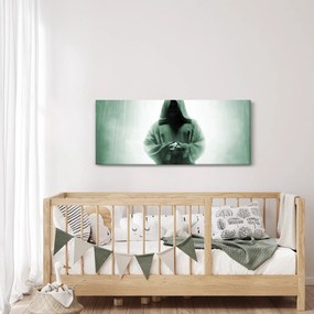 Obraz - Mních v tme (120x50 cm)