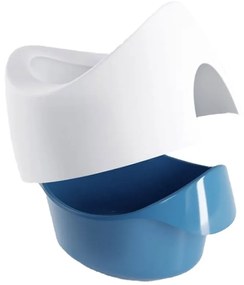 Detský obojstranný ergonomický nočník s výlevkou Teggi modrý