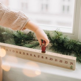 Ib Laursen Adventný kalendár Santa's Helper 50 cm