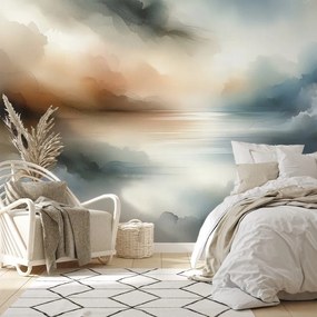 Fototapeta abstraktná akvarelová krajina