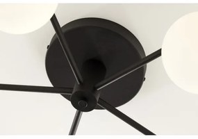 Jupiter 2049 - Prisadený luster PRATO 5xG9/14W/230V čierna/biela