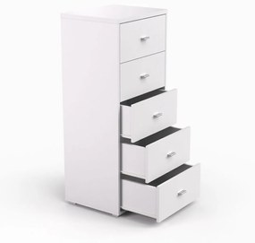 DREVONA Komoda biela REA DENISA 013