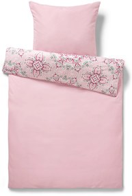 Posteľná bielizeň z mikrovlákna, ružová, štandardná veľkosť