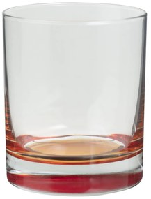 Sklenený pohár na vodu Color 300 ml sada 6ks