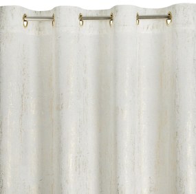 EUROFIRANY ZATEMŇOVACÍ ZÁVES NA KRÚŽKOCH DARA 140X250 CM VZOROVANÁ