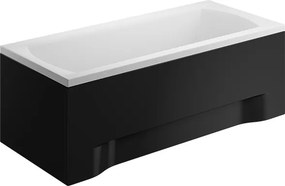Polimat Akrylátová obdĺžniková vaňa Ines 160x75 (170x75, 180x80, 190x90) POLIMAT-Farba: Biela, POLIMAT-Rozmery: 170x75
