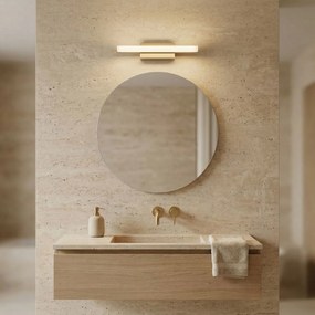 Toolight Toolight, LED nástenné svietidlo 42cm, 6W, 4000K, 500lm, APP1851-1W, zlatá matná, OSW-66005