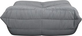 Taburet Nua 86 cm zamat sivý