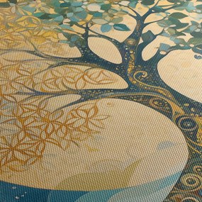 Obraz – Strom života v mesiaci (90x60 cm)