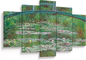 Obraz - Claude Monet, The Japanese Footbridge, reprodukcia (150x105 cm)