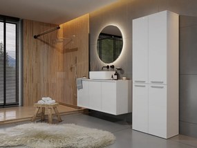 Kúpeľňová skrinka Neltossa 1 (biela). Akcia -17%. Vlastná spoľahlivá doprava až k Vám domov. 1132984