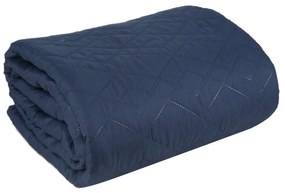 EUROFIRANY PREHOZ NA POSTEĽ BONI2 200X220 CM TMAVOMODRÁ