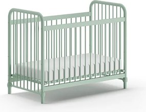 Zelená kovová postieľka 60x120 cm BRONXX – Vipack