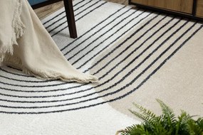 Koberec FUSION 7157 biely / zlatý