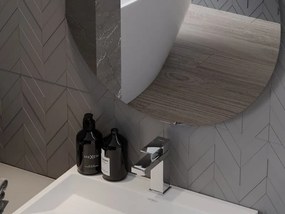 Mexen Alto kúpeľňové okrúhle zrkadlo 80 cm - 9853-080-080-000-00