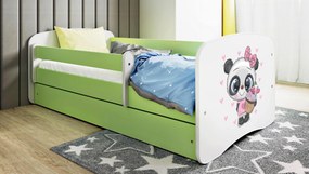 XXXLutz POSTEĽ PRE DETI A MLÁDEŽ 80/160 cm, zelená, biela MID.YOU - Detské izby - 002142000230
