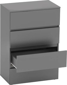 Komoda PARMAD, grafitová