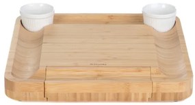 Servírovacia doska RUMI s nožmi a miskami 887388