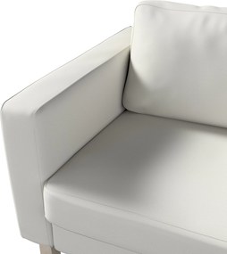 Poťah na sedačku Karlstad (nerozkladací, 3-miestny, krátky) farba produktu sivá látka zapletaná