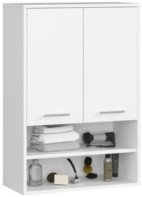 Kúpeľňová skrinka FIN H934 W64 2D 1P biela