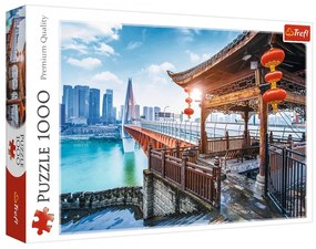 10721 TREFL Puzzle - Chongqing Čína 1000 dielov