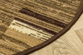 Protišmykový koberec ADAGIO 04 béžový kruh