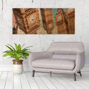Obraz - Big Ben, Londýn (120x50 cm)