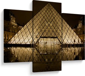Obraz Louvre (90x60 cm)