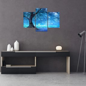 Obraz - Mystický les (90x60 cm)