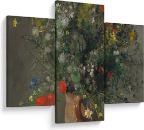 Obraz - Auguste Renoir, Flowers in a Vase, reprodukcia (90x60 cm)