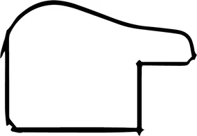 DANTIK rám na obraz 20x30 | NPINO hnědá (Sklo Čiré)
