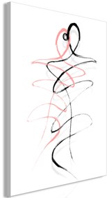 Artgeist Obraz - Tangled Passion (1 Part) Vertical Veľkosť: 60x90, Verzia: Standard