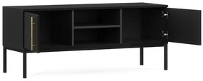 TV stolík LANZZI 120x40 cm, čierny