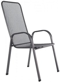 Záhradná kovová zostava CAMILLA II. 1+4 Stôl ø 90 cm (CT0313)