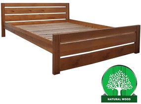 Posteľ Oliwia 160 drevo jelša