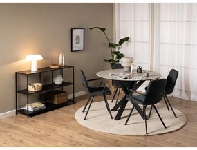 Tmavosivé jedálenské stoličky v súprave 2 ks Selina – Actona