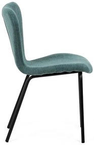 Autronic BONTEC Jedálenská stolička, modrá, látka, CT-S8010 BLUE2 Farba: Modrá