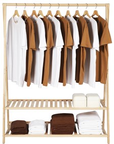 Drevený stojan na oblečenie RTB_L Buk