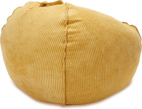 Sedací vak Nela s penovou výplňou – hrubý menčester | MOOD Farba MOOD: Biely
