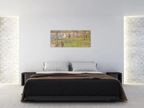 Obraz - Georges Seurat, Study for "La Grande Jatte", reprodukcia (120x50 cm)