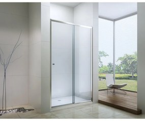 Sprchové dvere MEXEN Apia 95cm strieborné