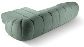 Svetlozelená rohová pohovka (pravý roh) Diana – Micadoni